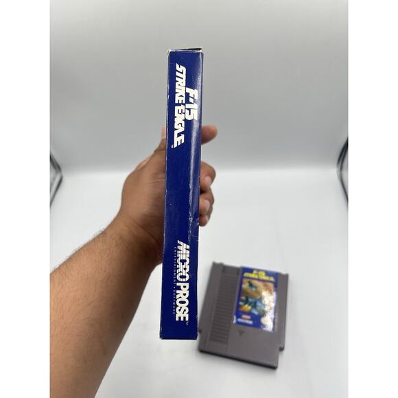 F-15 Strike Eagle (Nintendo NES, 1992) - BOX + CART ONLY *AUTHENTIC - Picture 7 of 12
